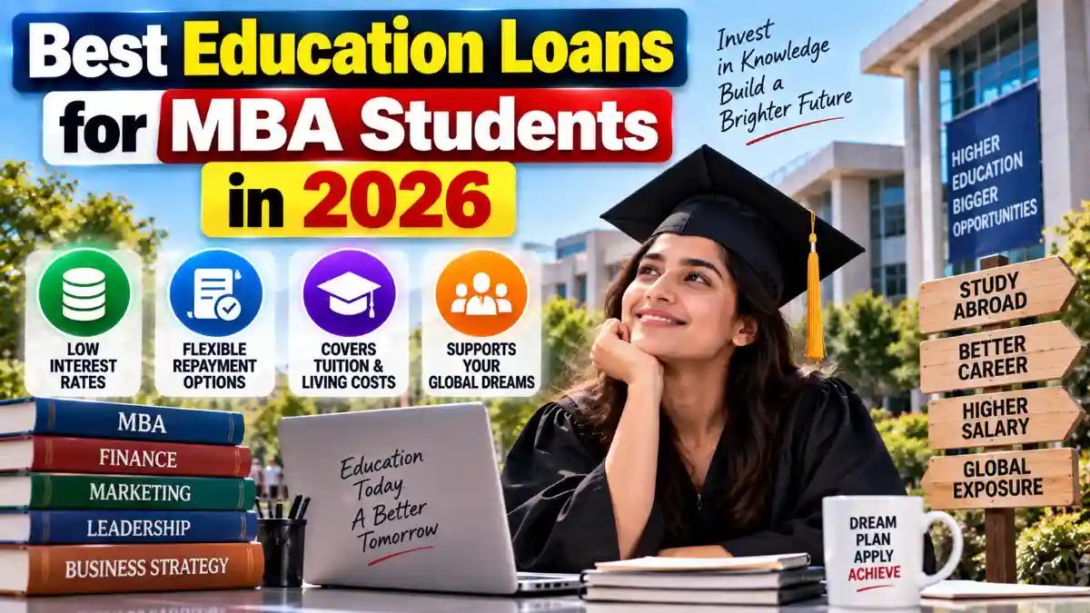 Best Education Loans for MBA Students in 2026