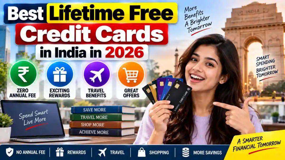 Best Lifetime Free Credit Cards in India in 2026