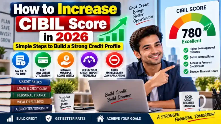How to Increase CIBIL Score in 2026